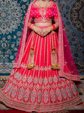Pink Bridal Ensemble