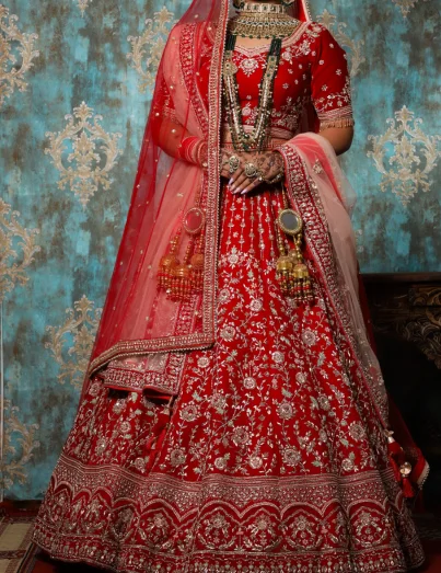 Traditional Silk Lehenga